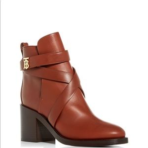 Burberry Women's Pryle Block High-Heel Booties